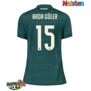 Real Madrid Arda Guler #15 Vieraspaita Naisten 2026-27 Lyhythihainen